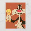 Recherche de sylvester cartes postales Looney tune caractère