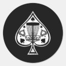Recherche de disc golf autocollants Cible panier