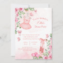 Recherche de ballerines invitations Girl