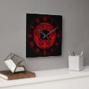 Recherche de rouge sang horloges Goth