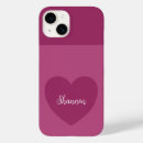 Recherche de coeur pourpre rose Moderne