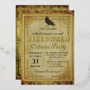 Recherche de gothique halloween invitations Vintage