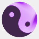 Recherche de yin yang autocollants Violet