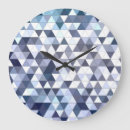 Recherche de triangulaire horloges Abstrait