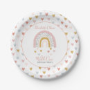 Recherche de rainbow birthday assiettes 1er anniversaire