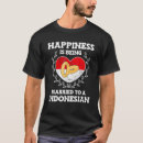 Suche nach indonesisch tshirts Verheiratet