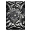 Recherche de illusion géométrique posters Noir et blanc