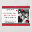 Recherche de pois noir rouge invitations Mignon