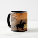 Recherche de équitation tasses Coucher de soleil