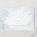 Recherche de remerciements invitations Bleu