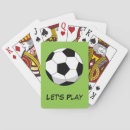 Recherche de soccer jeux de cartes Noir