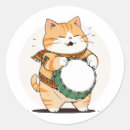 Suche nach trommel aufkleber Katze