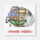 Recherche de singe de fille magnets Jungle