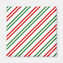 Recherche de vert de rayure magnets Rouge