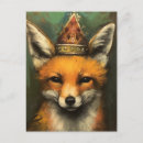 Suche nach roter fuchs postkarten Ai generiert