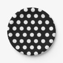 Recherche de polka blanche noire Fête