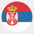 Recherche de serbia autocollants Drapeau serbe