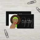 Suche nach afroamerikaner visitenkarten Maskenbildner