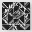 Suche nach art deco wanduhren Black