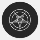 Recherche de symboles occultes autocollants Baphomet
