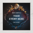 Recherche de mariage halloween invitations Crâne