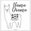 Suche nach drama lama aufkleber Alpaka