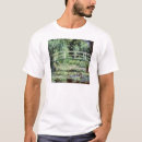 Suche nach monet wasserlilien tshirts Fluss