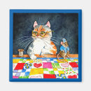 Recherche de chat et souris magnets Dessin