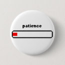 Recherche de la patience badges Drôle