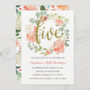 Suche nach geburtstags 5 geburtstag einladungen Rosa