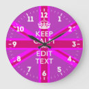 Recherche de keep calm horloges Pour tous