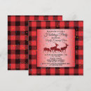 Recherche de red black noël invitations Noir
