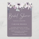 Recherche de bridal shower invitations Violet