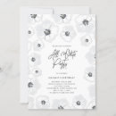 Recherche de all white invitations Moderne