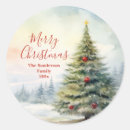 Recherche de sapin autocollants Belle