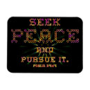 Recherche de peace magnets Bible verse