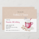 Suche nach heißer kakao einladungen Aquarell