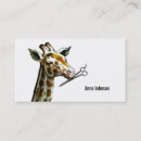 Suche nach lustige giraffe visitenkarten Spaß