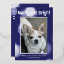 Recherche de bleu et blanc vœux cartes Contemporain