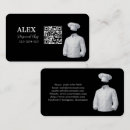 Recherche de chef culinaire cartes visite Professionnel