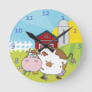 Suche nach niedliche kuh wanduhren Zuchtbetrieb