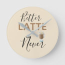 Suche nach kaffee spaß wanduhren Liebe