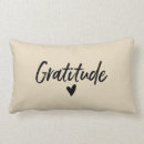Recherche de gratitude coussins Inspiration