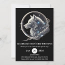 Recherche de loup blanc invitations Lune