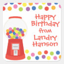 Recherche de gumball autocollants Coloré