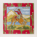 Suche nach wilder westen puzzle Cowboy