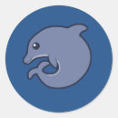 Suche nach blauer delphin aufkleber Tier