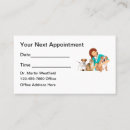 Recherche de clinique animale cartes visite Doctor