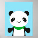 Recherche de panda bleu posters Dessin animé