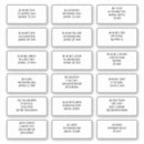 Recherche de cartes invitations Nom individuel adresse
